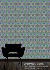 Green Purple Modern Wallpaper