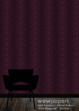 Pink Diagonal Modern Wallpaper