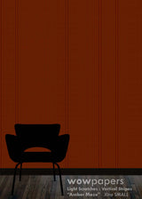 Amber Maze Striped Wallpaper