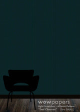 Teal Chevron Modern Wallpaper