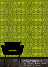 Lime Lemon Modern Wallpaper