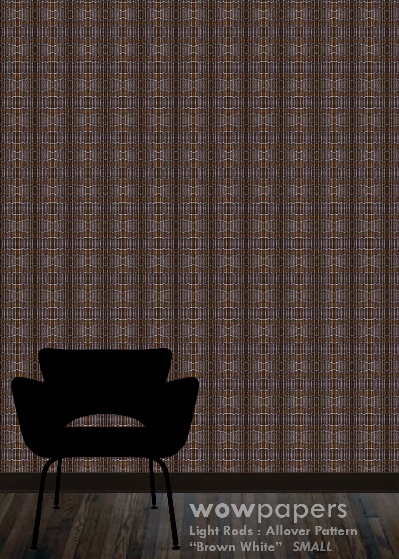 Brown White Abstract Wallpaper