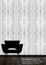 Light Gray White Modern Wallpaper