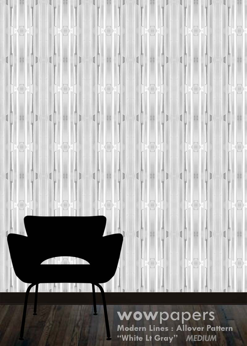 Light Gray White Modern Wallpaper