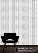 Light Gray White Modern Wallpaper