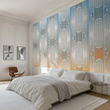 Modern Lines | Custom Colors Wallpaper Mural