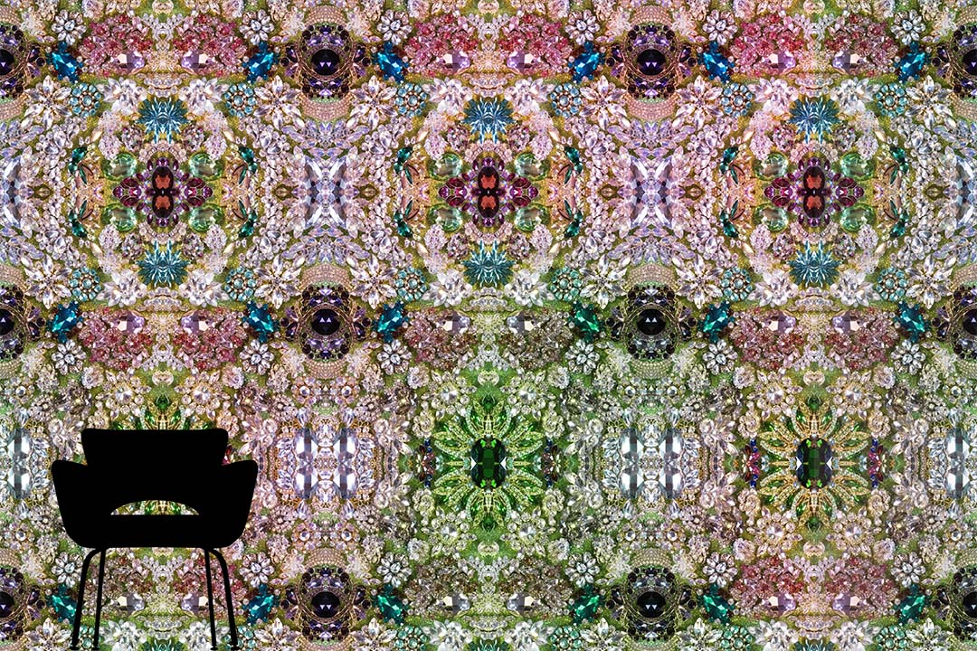 Gems & Jewels | Moss Rose Wallcovering Mural