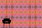 Light Rods | Pink + Orange Wallcovering Mural
