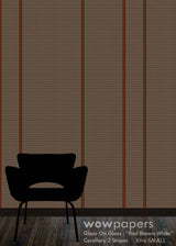 Brown White Striped Wallpaper Corollary 2