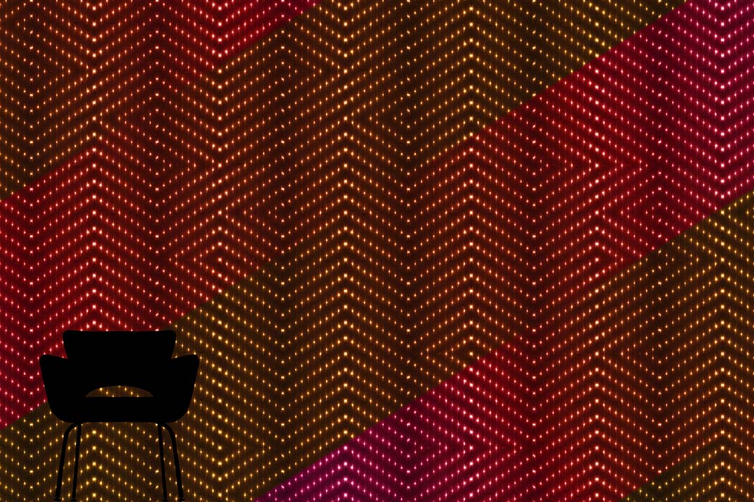 Magenta Bronze | Diagonal Modern Wallcovering Mural
