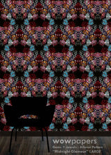 Midnight Glamour Designer Wallpaper