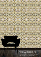 Butter Gray Modern Wallpaper