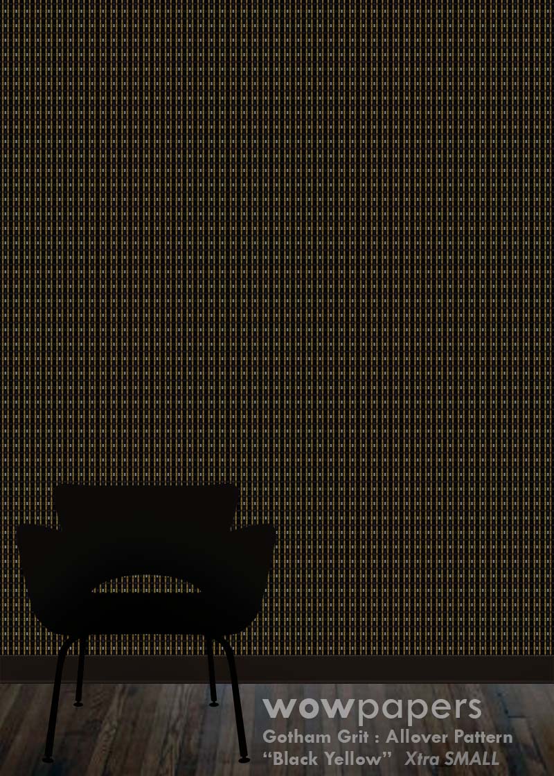 Black Yellow Modern Wallpaper