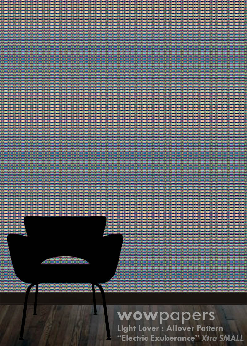 Electric Exuberance Modern Wallpaper
