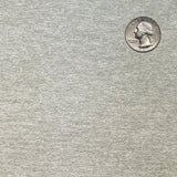 Silver quarter coin on a textured gray background