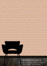 Rose Gold Modern Wallpaper