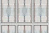 Lines On Lines | White Sky Modern Wallcovering Mural