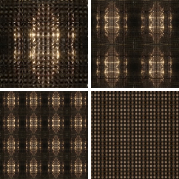 FABRICS TEST Ceramic Reflections - Studded Black