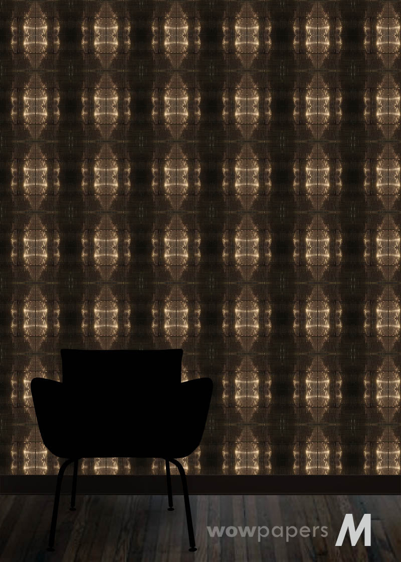 FABRICS TEST Ceramic Reflections - Studded Black